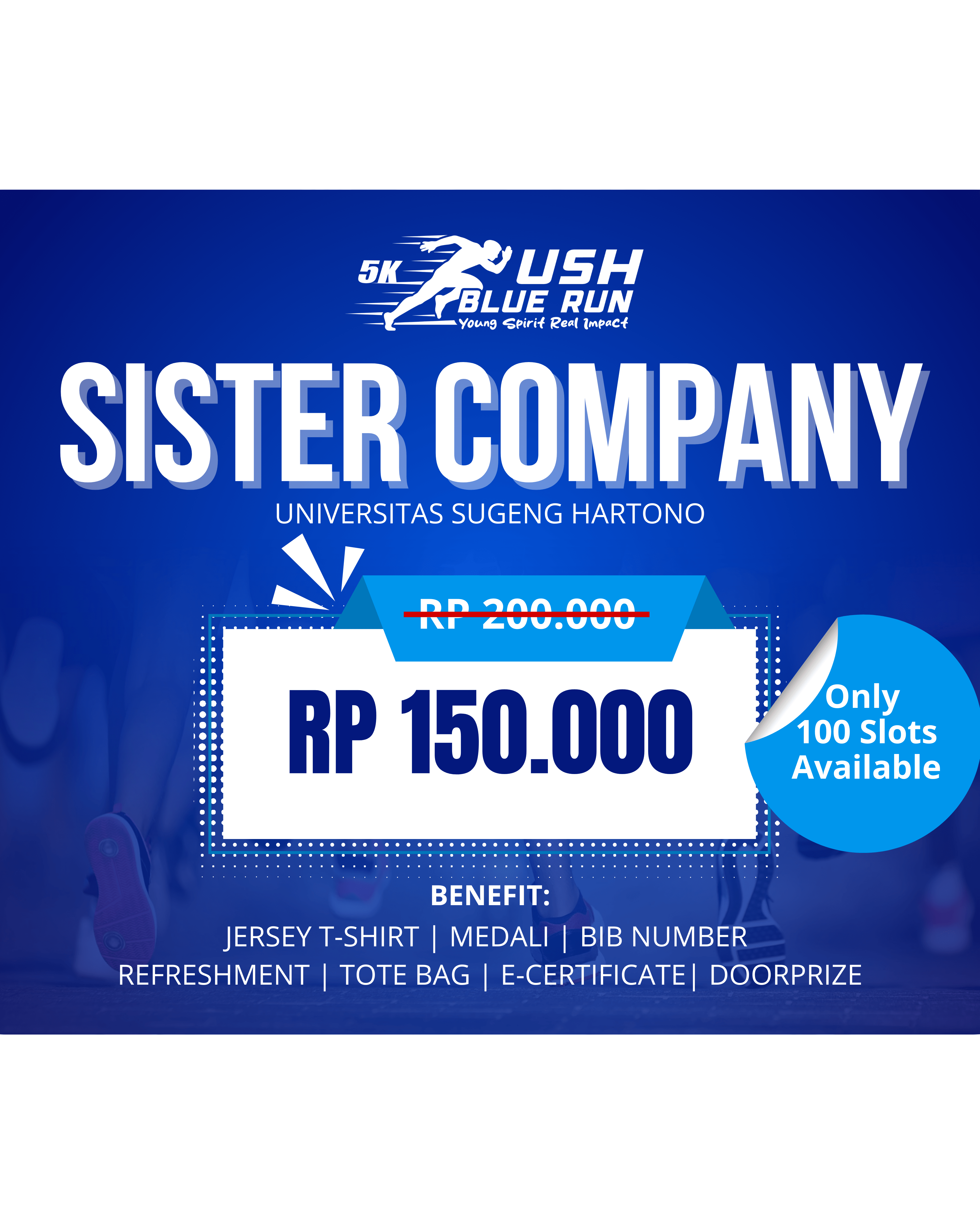 USH Blue Run 5K-Sister Company