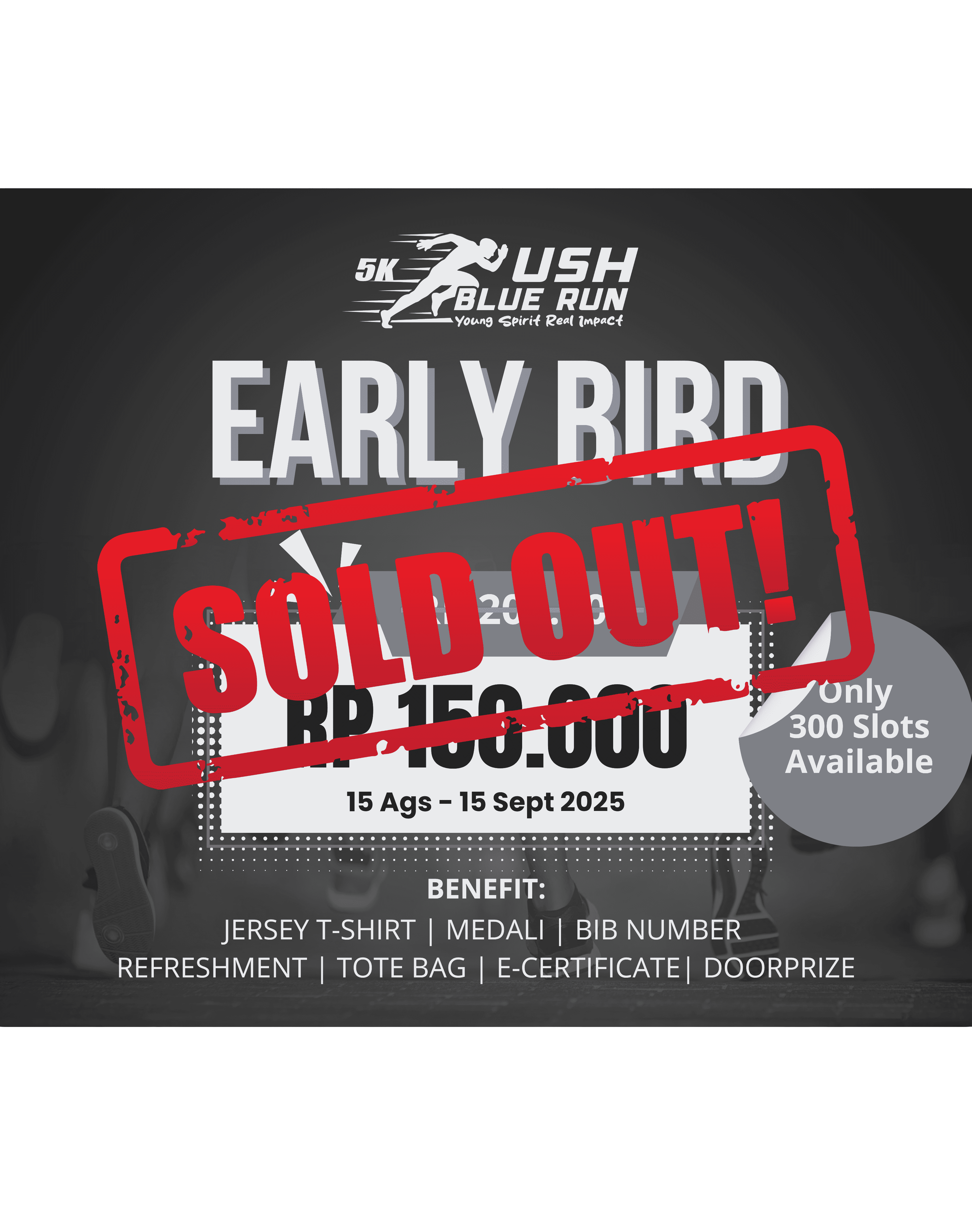 USH Blue Run 5K-Early Bird